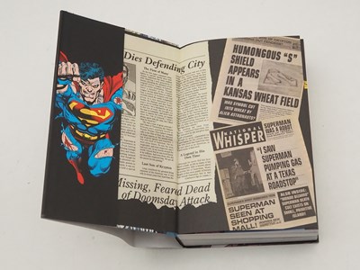 Lot 204 - THE DEATH AND RETURN OF SUPERMAN HARDCOVER...