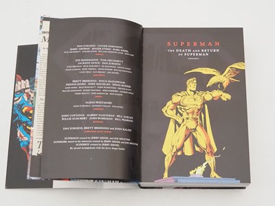 Lot 204 - THE DEATH AND RETURN OF SUPERMAN HARDCOVER...