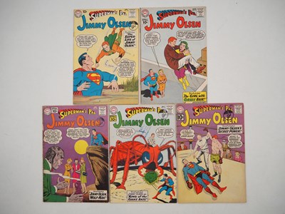 Lot 215 - SUPERMAN'S PAL: JIMMY OLSEN #50, 51, 52, 54,...