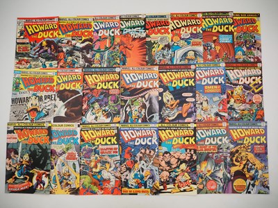 Lot 244 - HOWARD THE DUCK #1-17, 19-21, 25 + ANNUAL #1...