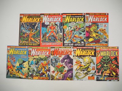 Lot 245 - WARLOCK #1, 2, 3, 4, 5, 6, 7, 8 + STRANGE...