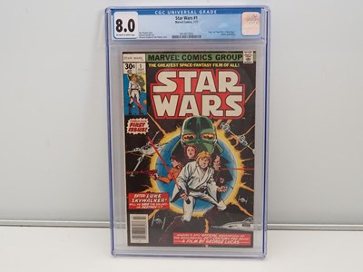 Lot 246 - STAR WARS #1 (1977 - MARVEL) - GRADED 8.0(VFN)...