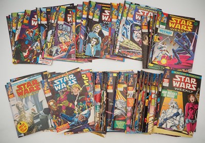 Lot 253 - STAR WARS WEEKLY #3 to 117 (115 in Lot) -...