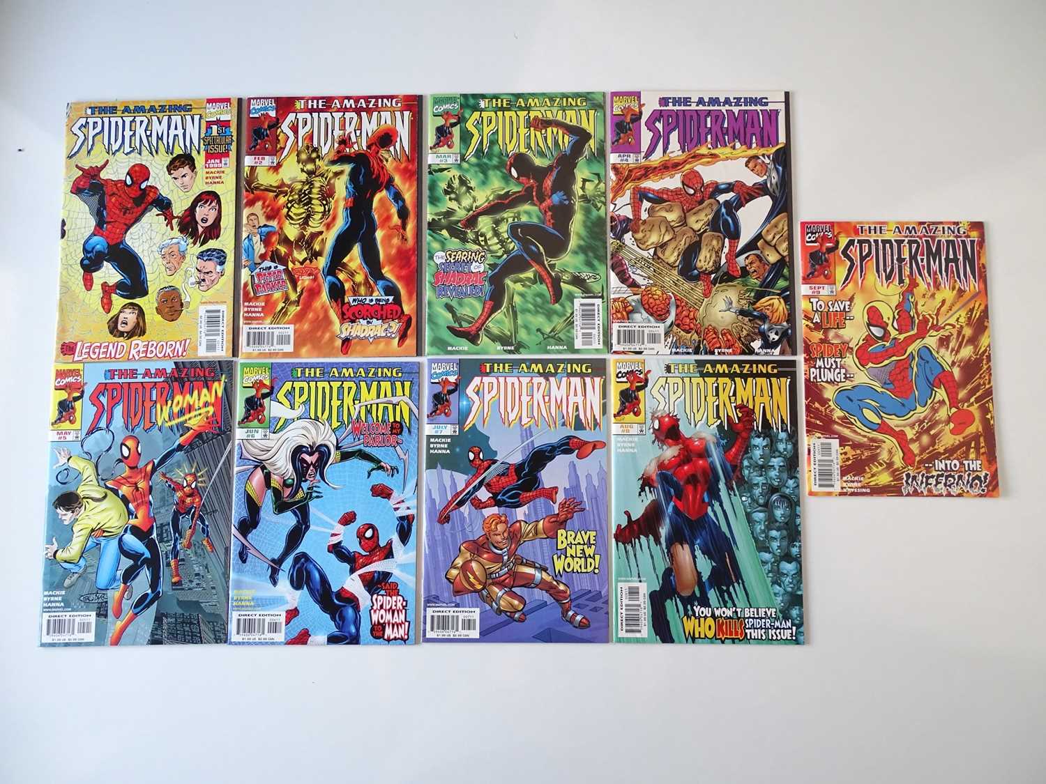 Lot 246 - AMAZING SPIDER-MAN # 1, 2, 3, 4, 5, 6, 7, 8, 9...