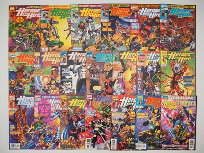 Lot 285 - HEROES FOR HIRE #1 to 19 + ANNUAL #1998 (20 in...