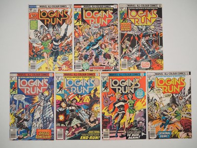 Lot 286 - LOGAN'S RUN #1, 2, 3, 4, 5, 6, 7 (7 in Lot) -...