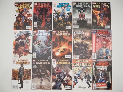 Lot 287 - CAPTAIN AMERICA VOL.5 #1 to 15 (15 in Lot) -...