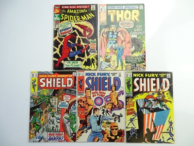 Lot 250 - AMAZING SPIDER-MAN + THOR + NICK FURY: AGENT...