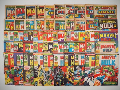 Lot 329 - MIGHTY WORLD OF MARVEL FILE COPY LOT (50 in...