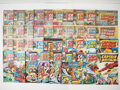 Lot 332 - CAPTAIN BRITAIN #1 to 39 + CAPTAIN BRITAIN VOL....