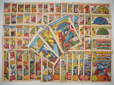 Lot 333 - MIXED MARVEL UK COMIC LOT (78 in Lot) Includes...