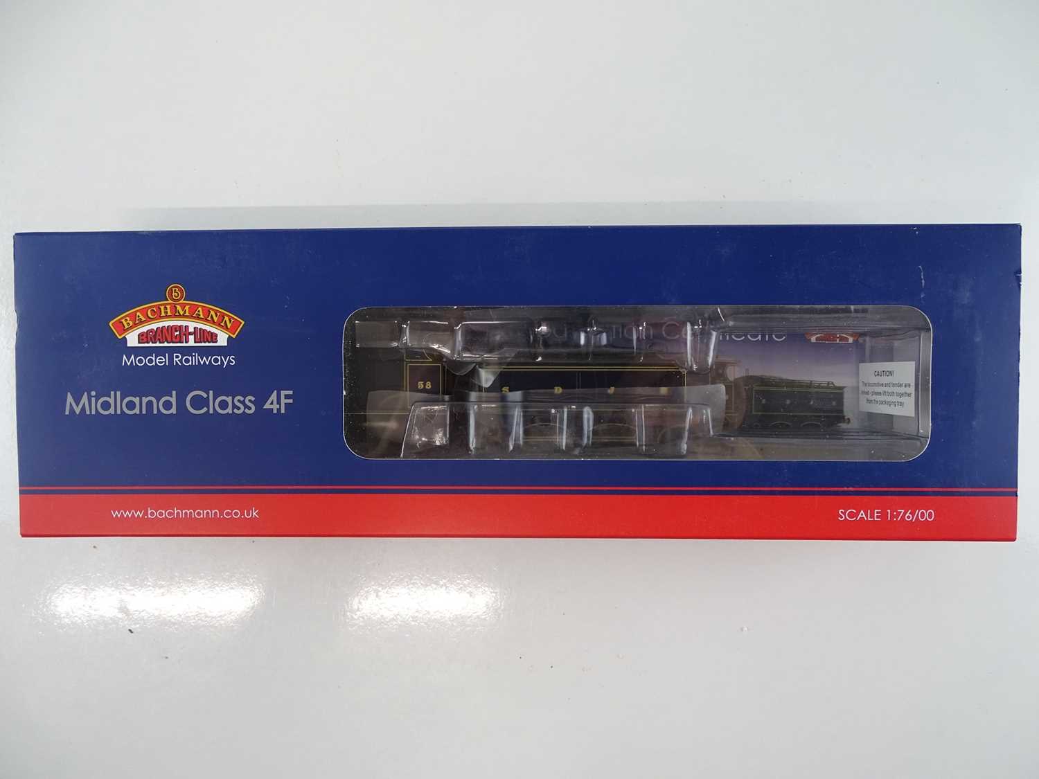 Lot 295 - A BACHMANN 31-880K Class 4F steam locomotive...