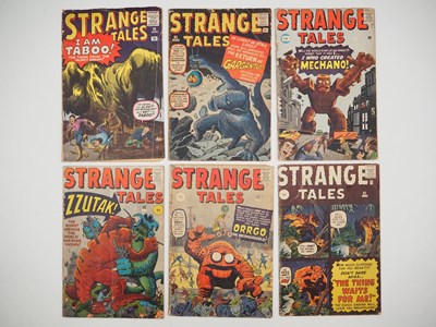 Lot 345 - STRANGE TALES 75, 85, 86, 88, 90, 92 (6 in...