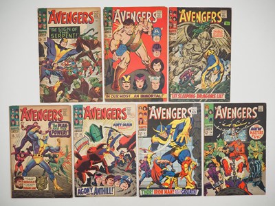 Lot 354 - AVENGERS #32, 38, 41, 42, 46, 51, 54 (7 in...