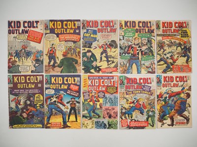 Lot 357 - KID COLT OUTLAW #108, 112, 117, 120, 121, 124,...