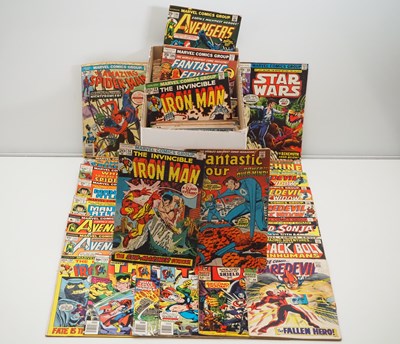 Lot 358 - MARVEL SILVER & BRONZE AGE LUCKY DIP JOB LOT...