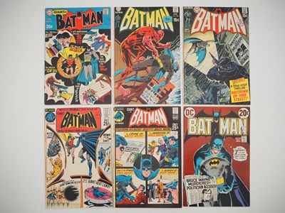 Lot 379 - BATMAN #213, 224, 225, 228, 233, 245 (6 in...