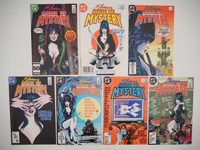 Lot 408 - ELVIRA'S HOUSE OF MYSTERY #1, 2 (Newsstand), 3,...