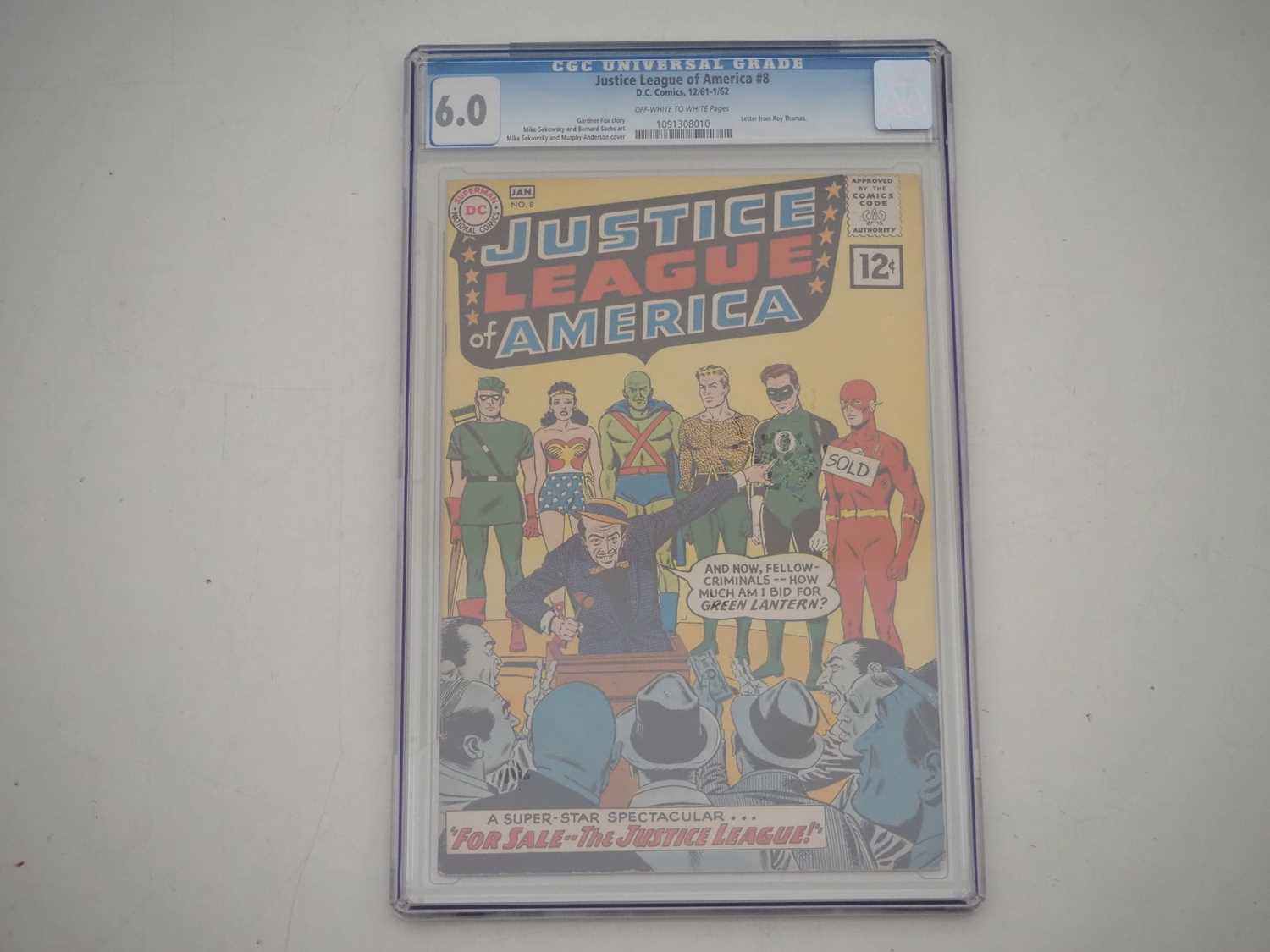 Lot 410 - JUSTICE LEAGUE OF AMERICA #8 (1962 - DC) -...