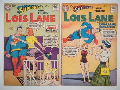 Lot 419 - SUPERMAN'S GIRLFRIEND: LOIS LANE #10 & 12 (2...