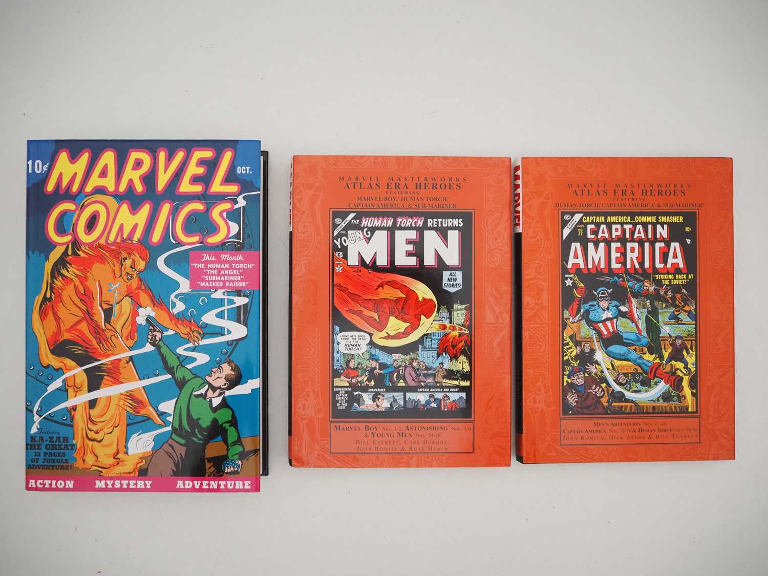 Lot 457 - GOLDEN AGE MARVEL COMICS HARDCOVER OMNIBUS VOL....