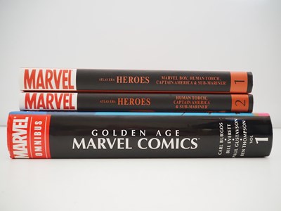 Lot 457 - GOLDEN AGE MARVEL COMICS HARDCOVER OMNIBUS VOL....