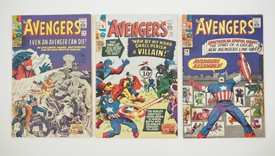 Lot 461 - AVENGERS #14, 15, 16 (3 in Lot) - (1965 -...