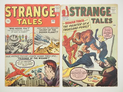 Lot 466 - STRANGE TALES #102 & 108 (2 in Lot) -...