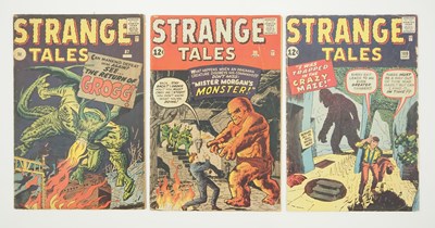 Lot 467 - STRANGE TALES #87, 99 & 100 (3 in Lot) -...