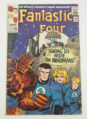 Lot 468 - FANTASTIC FOUR #45 (1965 - MARVEL - UK Price...