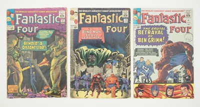 Lot 470 - FANTASTIC FOUR #37, 39, 41 (3 in Lot) - (1965 -...