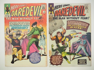 Lot 479 - DAREDEVIL #5 & 6 (2 in Lot) - (1964/1965 -...