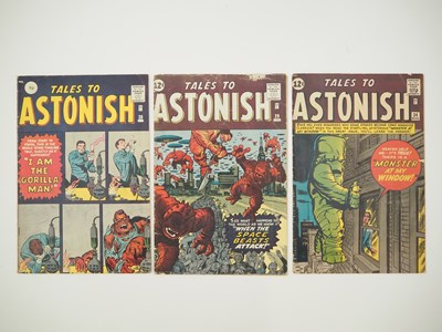 Lot 501 - TALES TO ASTONISH #28, 29, 34 (3 in Lot) -...