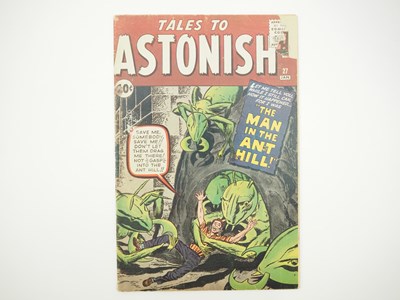 Lot 502 - TALES TO ASTONISH #27 (1962 - MARVEL) - First...