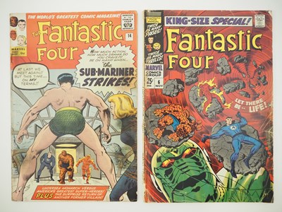 Lot 505 - FANTASTIC FOUR #14 + FANTASTIC FOUR ANNUAL #6...