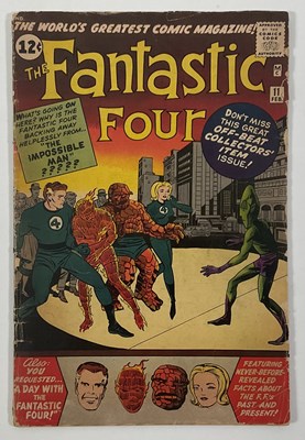 Lot 508 - FANTASTIC FOUR #11 (1963 - MARVEL) - Origin...