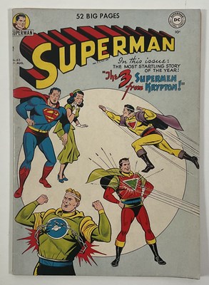 Lot 515 - SUPERMAN #65 (1950 - DC) - The first team...