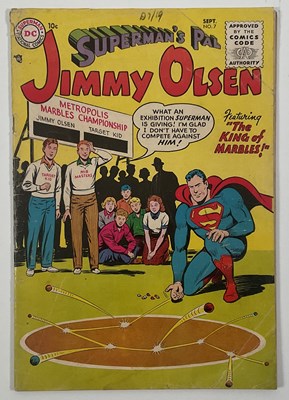 Lot 519 - SUPERMAN'S PAL JIMMY OLSEN #7 (1955 - DC) -...