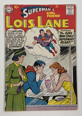 Lot 522 - SUPERMAN'S GIRLFRIEND LOIS LANE #7 (1959 - DC)...