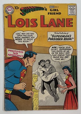 Lot 525 - SUPERMAN'S GIRLFRIEND LOIS LANE #2 (1958 - DC)...