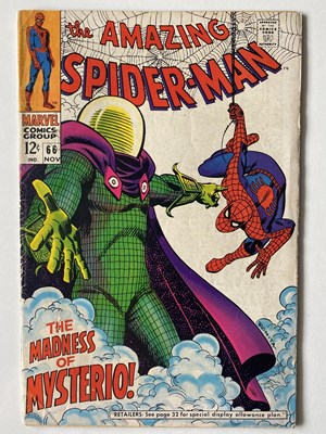 Lot 27 - AMAZING SPIDER-MAN # 66 (1968 - MARVEL - Cents...