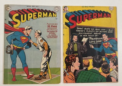 Lot 531 - SUPERMAN #60 & 64 (2 in Lot) - (1949/1950 -...