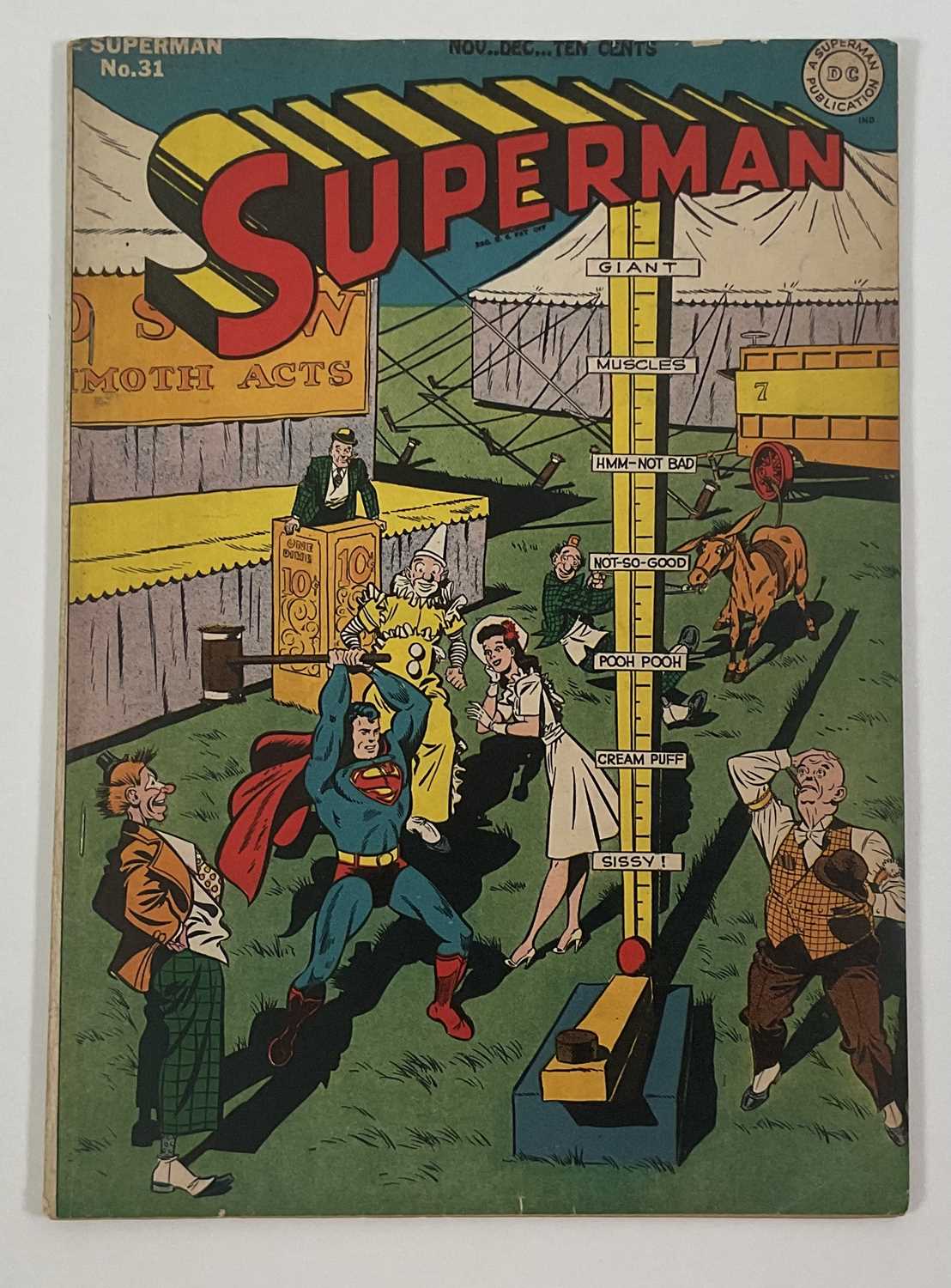 Lot 536 - SUPERMAN #31 (1944 - DC) - "Tune Up Time for...