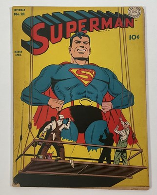 Lot 539 - SUPERMAN #21 (1942 - DC) - "The X-Alloy" -...