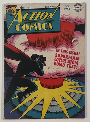 Lot 543 - ACTION COMICS #101 (1946 - DC) - Classic Wayne...