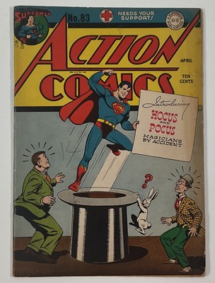 Lot 548 - ACTION COMICS #83 (1945 - DC) - "Hocus and...
