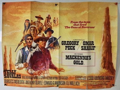 Lot 271 - A chorale of Western UK Quad film posters...