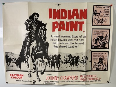 Lot 271 - A chorale of Western UK Quad film posters...