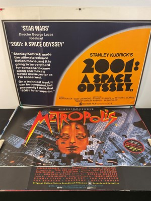 Lot 148 - Mixed UK Quad re-release film posters...