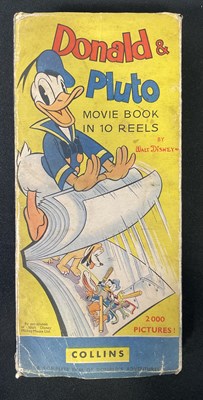 Lot 419 - WALT DISNEY - DONALD AND PLUTO MOVIE BOOK, L,...